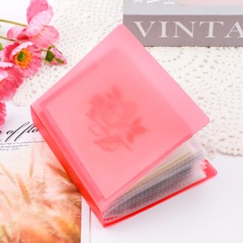 A6 Clear Sticker Photo Storage Album Stamp Cutting Dies Storage Book Organizer Folder 40 Pages Clear Plastic Folders for Cutting Dies Stencils Embossing