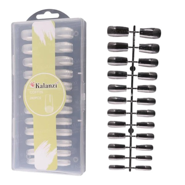 240 pzas Soft Gel Tips Para Uñas Soft Gel Tips