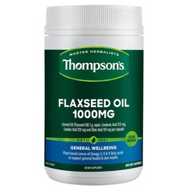 Thompsons Buy Thompson's Flaxseed Oil Online Chemist Outlet