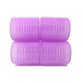 X-Large Self Stick Hair Grip Curlers Rollers -4PC ASSORTED