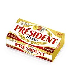 President Imported Unsalted Butter,7oz (199g)