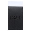 DQT Plain Satin Pre Folded Straight Fold Pocket Square Handkerchief
