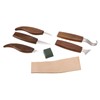 Walnut Wood Carving Knife Non Slip Comfortable Wood Carving Whittling