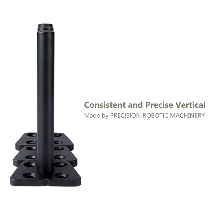 NEODROP 4-Pack 4 Inch Hidden Floating Shelf Bracket, Heavy Duty