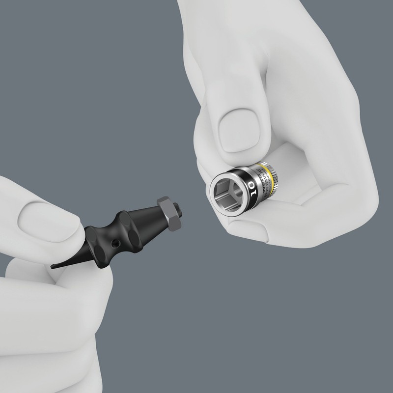 Wera 05050005001 Nut Extractor Tool, Black, 14 x 43 mm