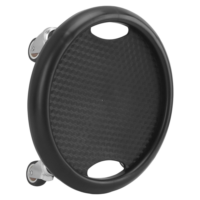 Abdominal Exercise Skateboard Wheel Board 4 Rollers 360 Degrees Swivel