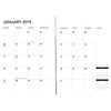 2019 Personal Monthly Planner/Calendar / Organizer - Monthly Page Format
