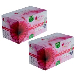 everteen® 100% Natural Cotton Daily Panty Liners (2x30pcs) Pantyliner (Pack of 2)