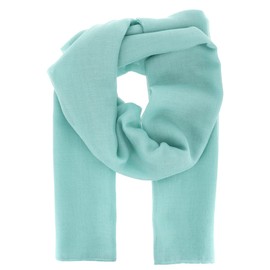 moonbow Ladies Sequin Scarf 100% Viscose - Large Scarf Long and Rectangular 180cm x 90cm - Novelty Chic Colourful Sequin Shawl Modern Fashion Stole for Wedding, turquoise