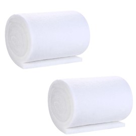 klahh 2 Pcs Aquarium Filter Media Fish Tank Filter Sponge Sponge Filter Floss Roll Cotton Cleaning Pad for Fish Tanks