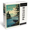 Lantern Press Voyageurs National Park, Minnesota, Lithograph, 1000 Piece Jigsaw