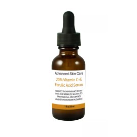 Advanced Skin Care The best Vitamin C Serum 20 C+E Ferulic acid  Brightening Wrinkle AntiOxidant