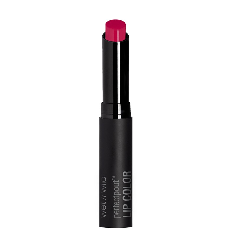 Wet n Wild Perfect Pout Lipstick, Hot Pink | Vegan