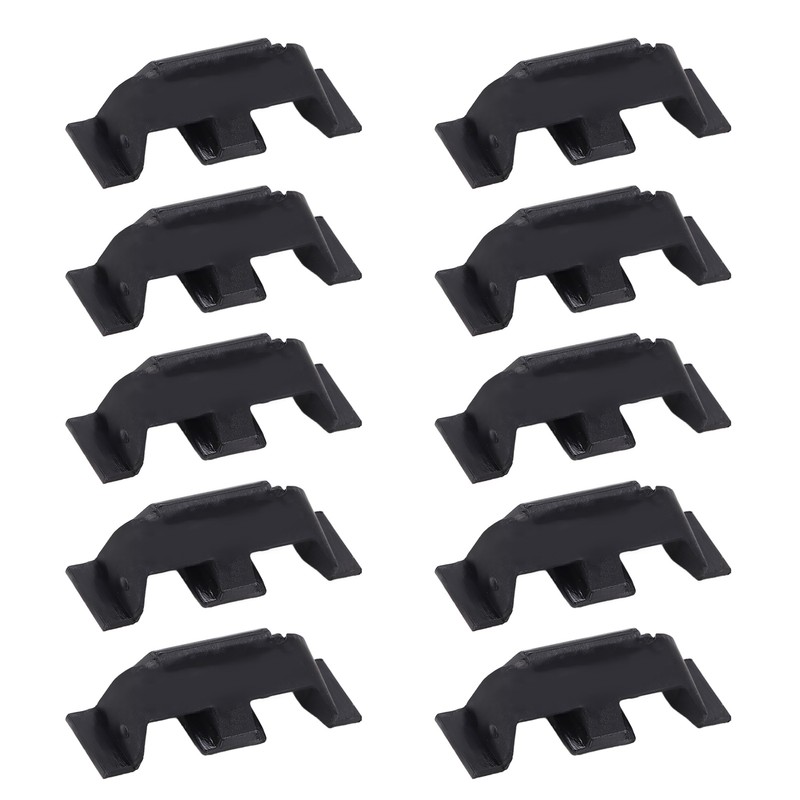 10pcs Headlight Trim Ring Clips 51132752145 Plastic Front Headlight Bezel