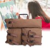Middle 4K Canvas Drawing Board Bag, Artist Portfolio Backpack Bag