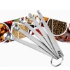 5Pcs/Set Mini Stainless Steel Spoon Mini Measuring Spoons Measuring Cups