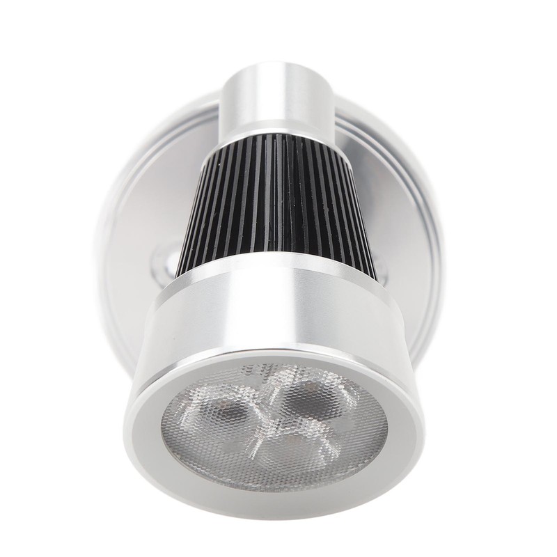 LED RV Bedside Lamp DC12 to 24V Silver 3W 3000K