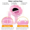 Lash Extensions Supplies,100PCS Glue Rings, Lash Glue Holder for Volume
