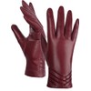 GSG SINCE 1998 Womens Genuine Leather Gloves with Wool Lined