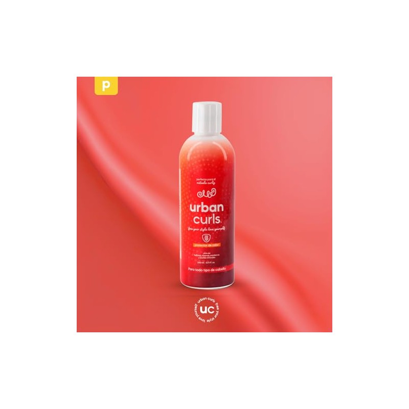URBAN CURLS Protector de Calor para Cabello Rizado 240 ml
