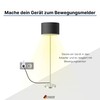 SCHWAIGER 661552 Intermediate Socket PIR Motion Sensor Socket Adapter Light