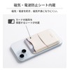 iFace MagSynq Card Wallet Compatible with MagSafe (Gray) [Card Case,