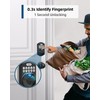 TEEHO Fingerprint Keyless Entry Door Lock - Keypad Deadbolt with