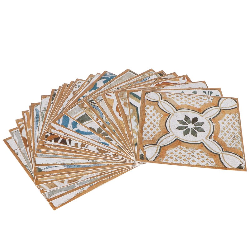 24pcs Pegatinas para Azulejos de Despegar y Pegar, Decoración de