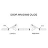 Pacific Doorware YKK Style Storefront Door Pivot Hinge Set in