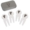 Azeeda 'Grey Elephant' Golf Divot Tool/Repair Fork Gift Set (GO00071898)
