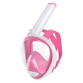 Vitare Full Face Snorkel Mask for Adults and Kids, Snorkel Mask with Camera Mount, 180° Wide View Diving Mask, New Breathing System Snorkel Set with Anti-fog and Anti-leak Technology - L/XL S/M XS