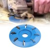 8 Teeth Milling Cutter Wood Carving Disc 8 Teeth Milling