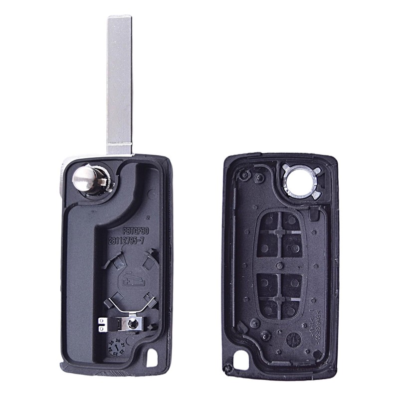 ANGOFIZ 2 Button Flip Key Case CE0536 VA2 Compatible with