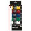 Marabu 1201000000080 Acrylic Colour Set, 6 x 80 ml in