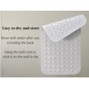 CyanWind Bathtub Mat Non Slip, Shower Mats with Suction Cup