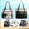 TINYAT Beach Bag, Large Capacity, Mesh Bag, Sandproof, Waterproof, Lightweight,