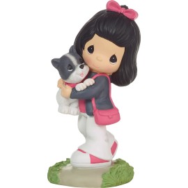Precious Moments Raise The Woof French Bulldog Figurine