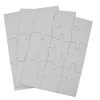 Inovart Puzzle-It 9-Piece Blank Puzzle, 12 Puzzles Per Package, 4"