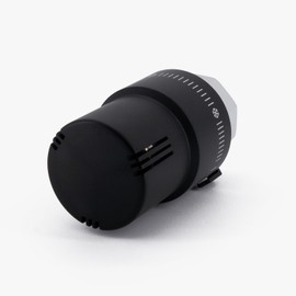 VANCOCO Vancoco Thermostatkopf Heizk?rperventil, Thermostat Heizung, Heizungsventil, Schwarz, M30*1,5 mm, Flssig-Fhler mit Frostschutzstellung