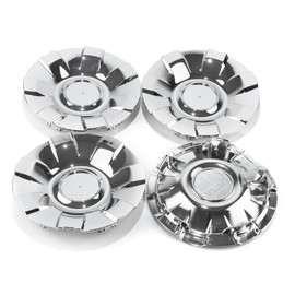 GTownWorks 182.7mm Wheel Center Caps for 2007-2009 Chrysler Wheel Center Hubcaps 1 Pack/4 Pcs Chrome Silver Center Cover Replacement