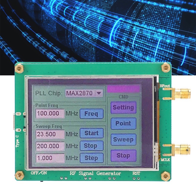 RF Signal Source Generator Module High Stability Low Noise Frequency
