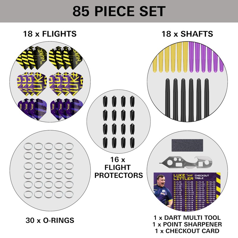 TARGET Darts Luke Littler Dart Accessories Set | The Nuke