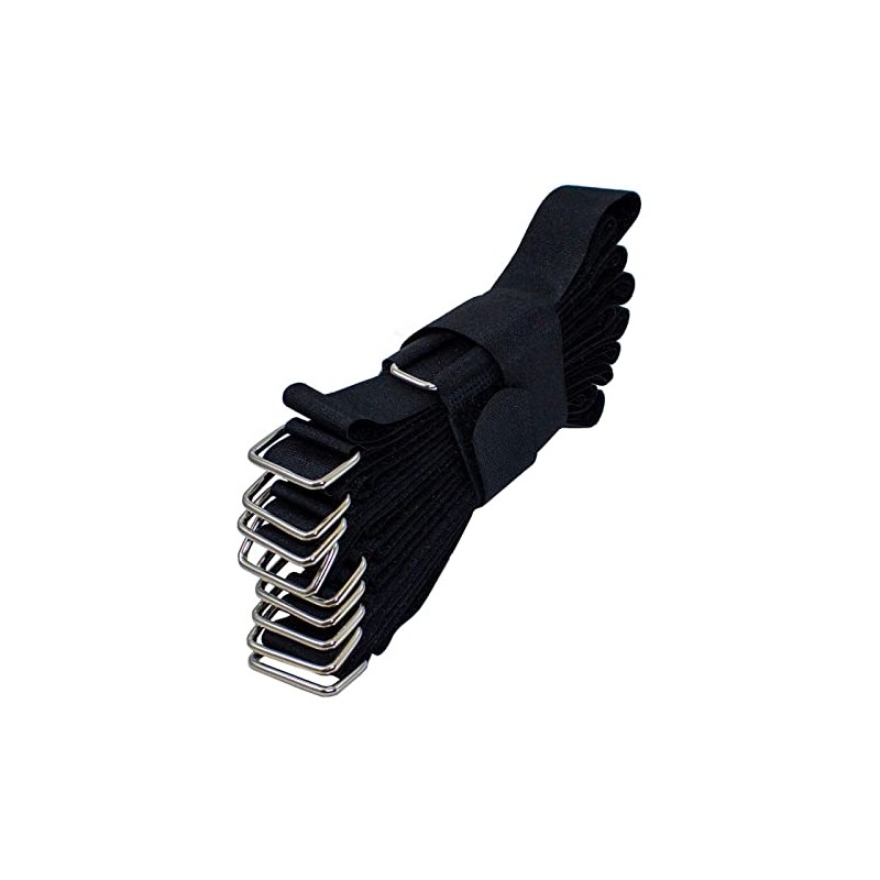 Lumonic 10 x Velcro Ties 600 x 38 mm Crossed