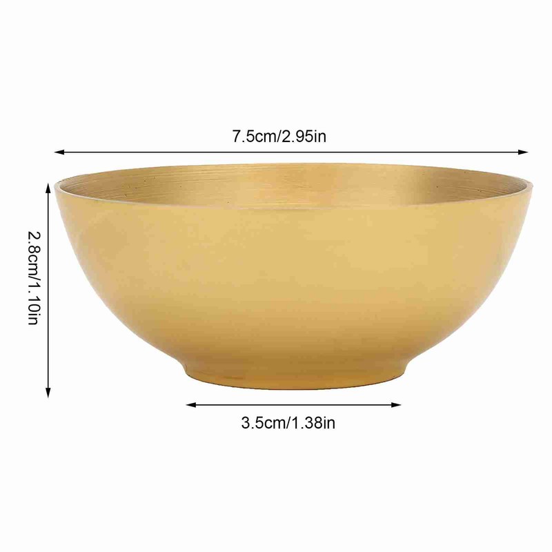 Delicate Popular Pure Brass Bowl Buddhist Supply God and Buddha