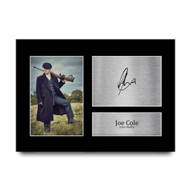 HWC Trading A4 Joe Cole Peaky Blinders John Gifts Printed Signed Autograph Picture For TV Show Fans