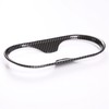 Aswalling Car Carbon Fiber ABS Gear Water Cup Frame Cover