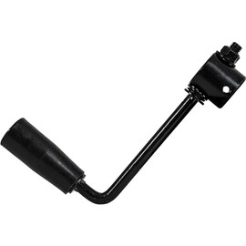 Buyers Products 3008176A 7 Inch Tarp Crank Handle Assembly, Handle Assembly DTR Tarp Kits, Dump Trailer Tarp Accessories, Black