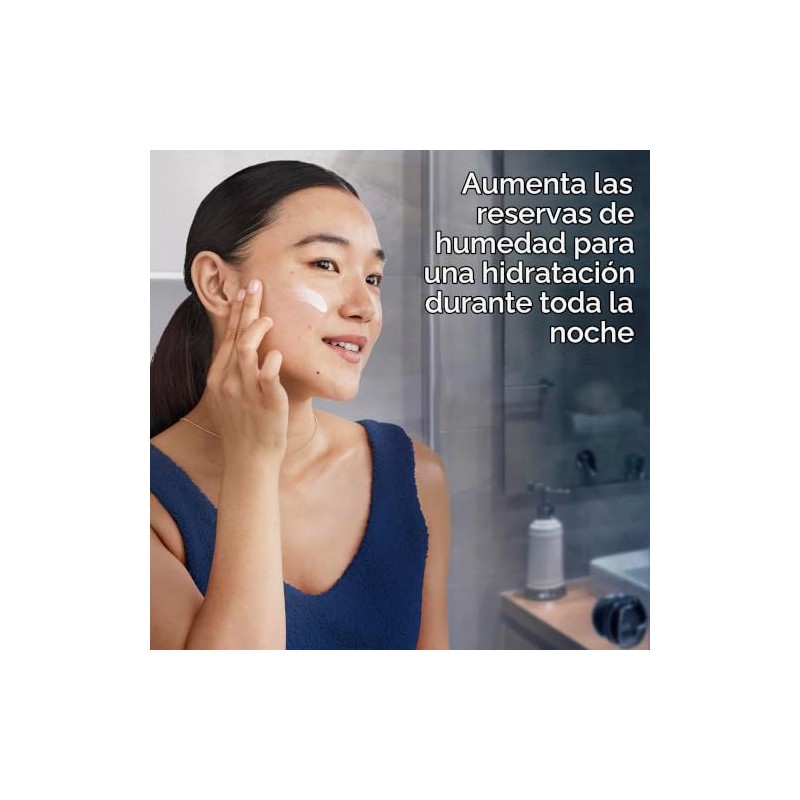 Crema Hidratante Noche Rostro Facial Ácido Hialurónico Todo Tipo Piel