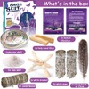 ZHHGOO Sage Smoking Set, Cedar, White Sage for Smoking, 2