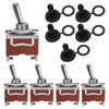 MDEOOSKY 5 Pack 20A 125V AC Single Side Momentary Toggle
